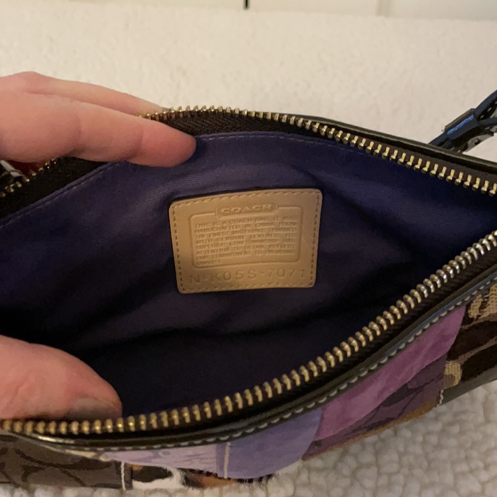 SOLD - Coach Patchwork Demi Y2K - Picture 3 of 3